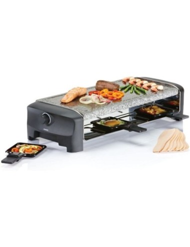 Parrilla Princess Stone & Raclette Party 162830/ 1300W/ Tamaño 450*210mm
