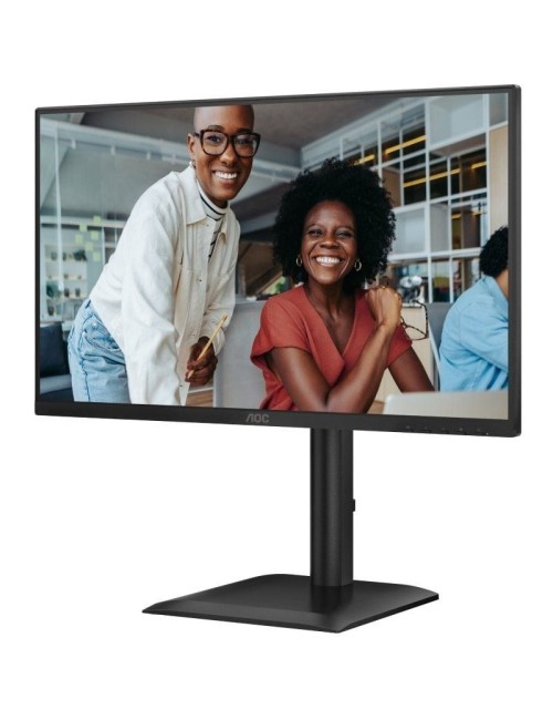 Monitor Profesional AOC 24E4U 23.8'/ Full HD/ Regulable en altura/ Negro