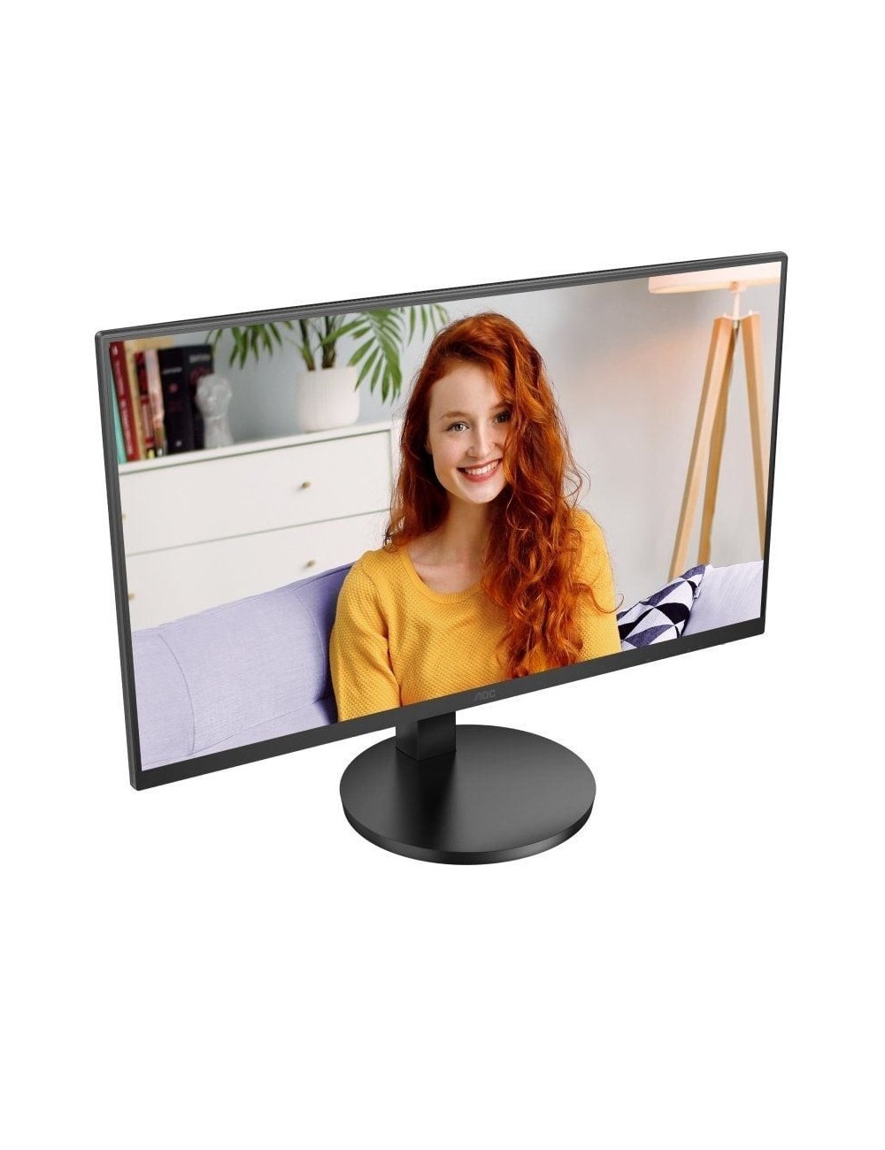 Monitor Profesional AOC U27B3AF 27'/ 4K/ Multimedia/ Regulable en altura/ Negro