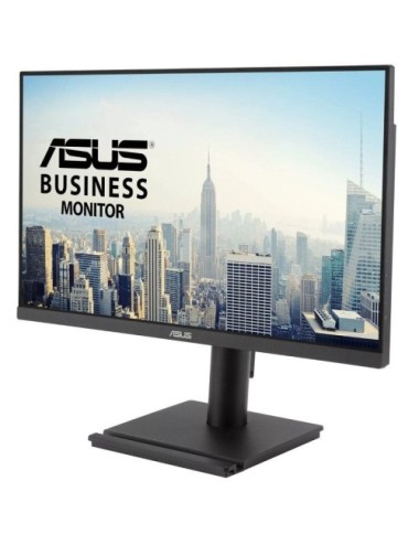 Monitor Profesional Asus VA249QGS 23.8'/ Full HD/ Multimedia/ Regulable en altura/ Negro