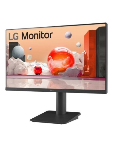 Monitor LG 25MS550-B 24.5'/ Full HD/ Multimedia/ Regulable en altura/ Negro