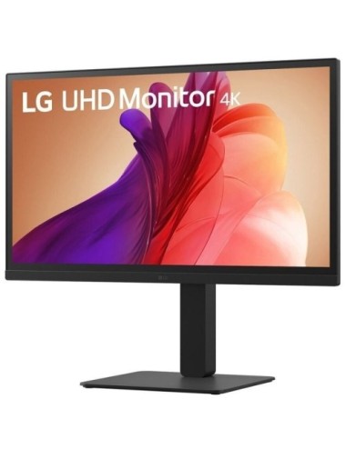 Monitor Profesional LG UltraFine 27BA45U-B 27'/ 4K/ Regulable en altura/ Negro