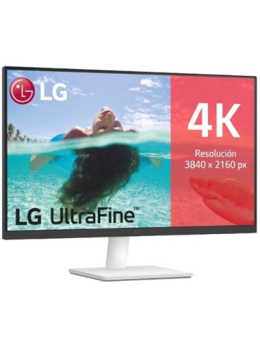 Monitor Polivalente LG UltraFine 27US500-W 27'/ 4K/ Multimedia/ Blanco