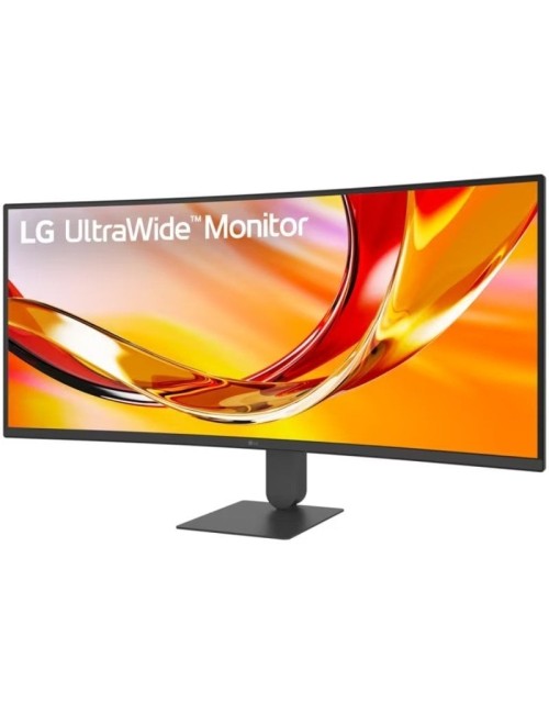 Monitor Profesional Ultrapanorámico LG UltraWide 34U640B-B 34'/ WQHD/ Regulable en altura/ Negro