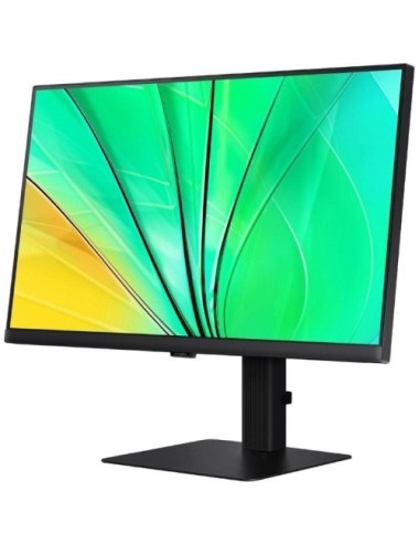 Monitor Profesional Samsung ViewFinity S6 S24D600EAU 24'/ QHD/ Regulable en altura/ Negro