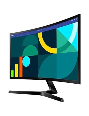 Monitor Curvo Samsung Essential Monitor S3 S27D366GAU/ 27'/ Full HD/ Negro