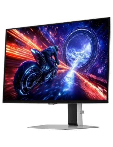Monitor Gaming Samsung Odyssey OLED G6 G60SF S27FG602SU 27'/ QHD/ 0.03ms/ 500Hz/ QD-OLED/ Regulable en altura/ Plata