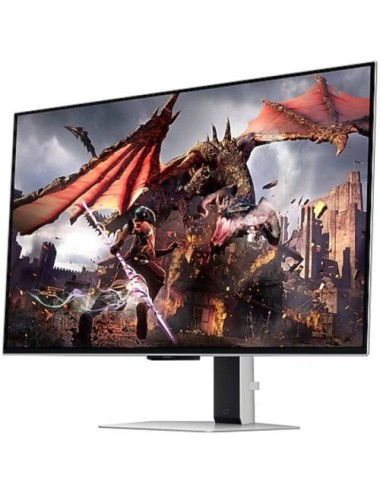Smart Monitor Gaming Samsung Odyssey OLED G8 S32DG800SU 32'/ 4K/ 0.03ms/ 240Hz/ Multimedia/ Regulable en Altura/ Smart TV/ Plata