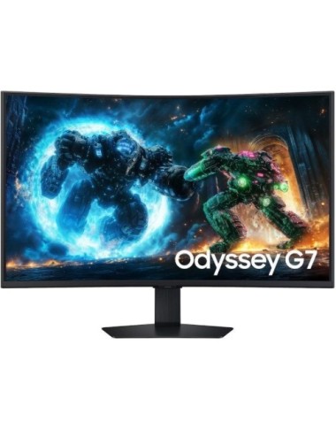 Monitor Gaming Samsung Odyssey G7 G75F 37'/ 4K/ 1ms/ 165Hz/ VA/ Regulable en altura/ Negro
