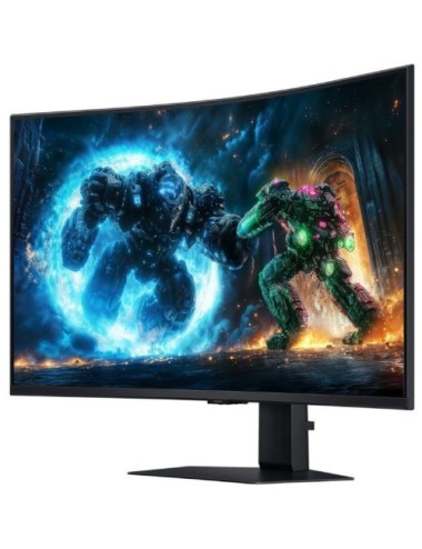 Monitor Gaming Samsung Odyssey G7 G75F 37'/ 4K/ 1ms/ 165Hz/ VA/ Regulable en altura/ Negro