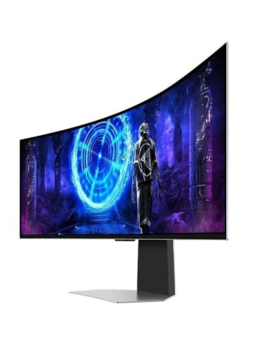 Monitor Gaming Ultrapanorámico Curvo Samsung Odyssey OLED G9 S49DG954SU 49'/ Dual QHD/ 0.03ms/ 240Hz/ OLED/ Multimedia/ Regulabl