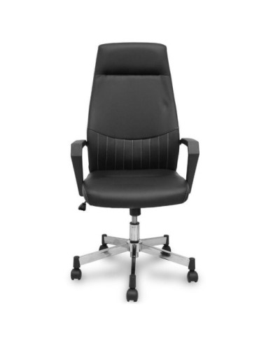 Silla de Oficina Piqueras y Crespo Opti520 520DBSP840CRRN/ Negra