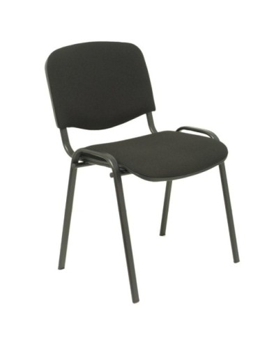 Pack 4 Sillas de Oficina Piqueras y Crespo Iso arán PACK426ARAN840/ Negra