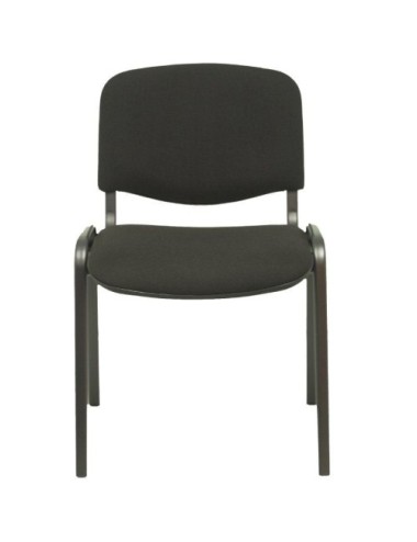 Pack 4 Sillas de Oficina Piqueras y Crespo Iso arán PACK426ARAN840/ Negra