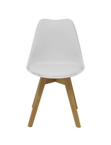 Pack 4 Sillas Piqueras y Crespo Don Rodrigo PACK4351PTBLSP10/ Blancas