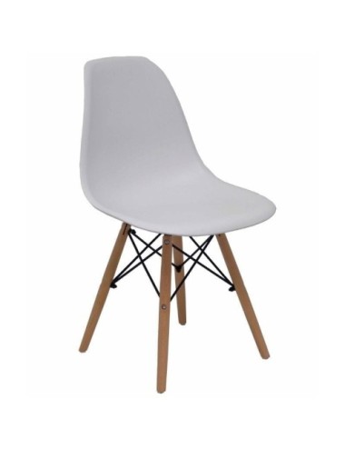 Pack 4 Sillas Piqueras y Crespo Priego PACK4352PTBL/ Blancas