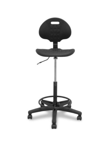 Taburete Piqueras y Crespo Nargo T31/ Negro