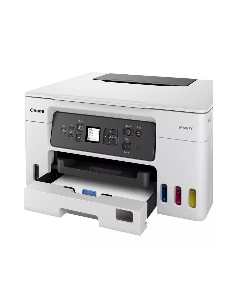Multifunción Recargable Canon MAXIFY GX3050 MegaTank WiFi/ Dúplex/ Blanca