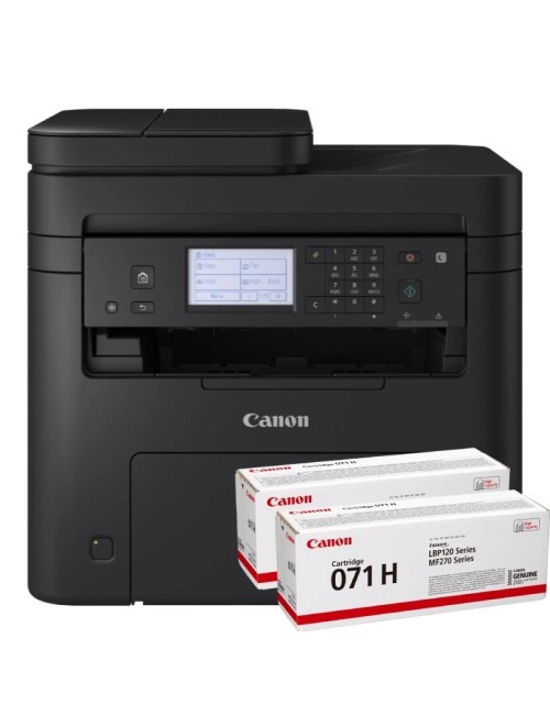 Multifunción Láser Monocromo Canon i-SENSYS MF275DW WiFi/ Dúplex/ Fax/ Negra