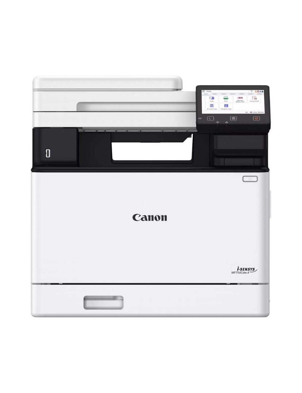 Multifunción Láser Color Canon i-SENSYS MF754Cdw II WiFi/ Fax/ Dúplex/ Blanca