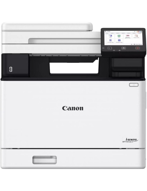 Multifunción Láser Color Canon i-SENSYS MF754Cdw II WiFi/ Fax/ Dúplex/ Blanca