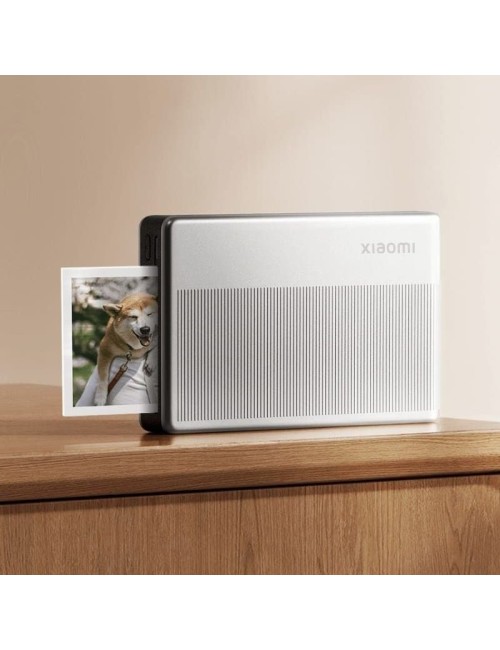 Impresora Portátil Fotográfica Xiaomi Photo Printer 1S/ Bluetooth/ Plata