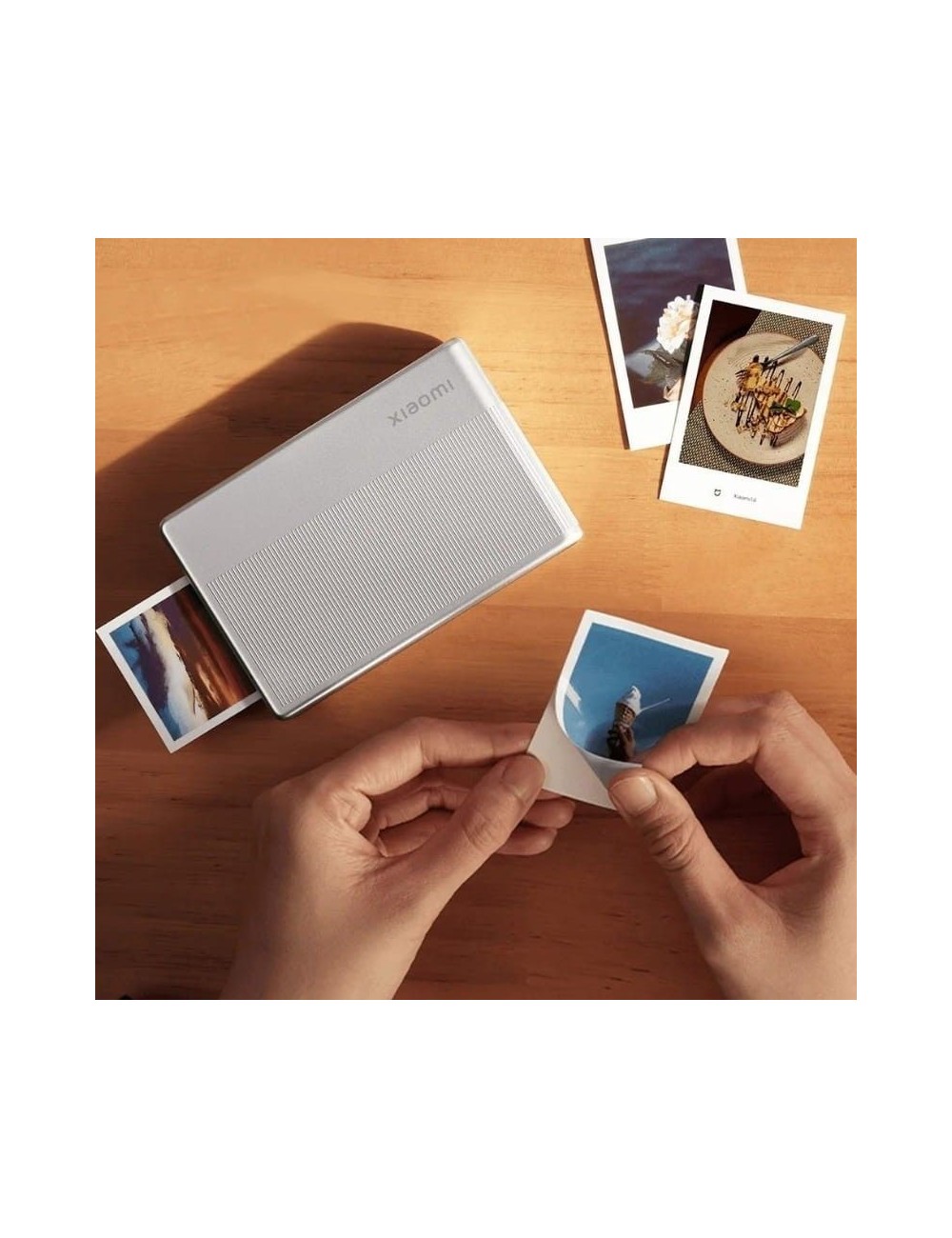 Impresora Portátil Fotográfica Xiaomi Photo Printer 1S/ Bluetooth/ Plata