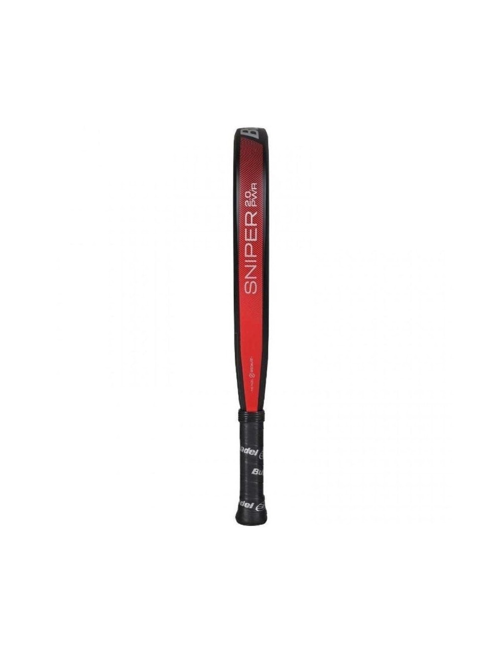 Pala de Pádel Bullpadel Sniper 2.0 Power 2026/ Negra y Roja