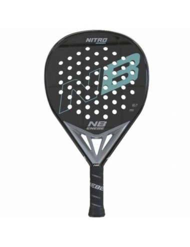 Pala de Pádel Enebe Nitro Green Junior 2024/ Verde y Negro
