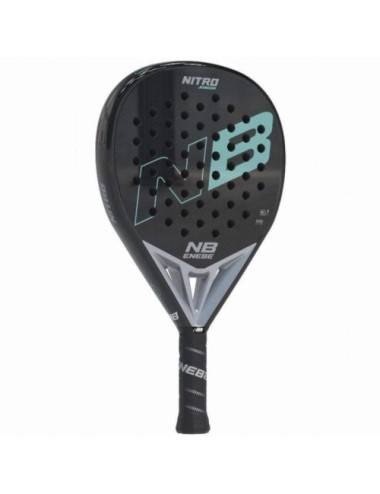 Pala de Pádel Enebe Nitro Green Junior 2024/ Verde y Negro