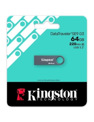Pendrive 64GB Kingston DataTraveler SE9 G3 USB 3.2