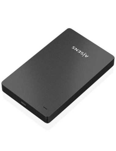 Caja Externa para Disco Duro de 2.5' Aisens ASE-2542B/ USB 3.1/ Sin tornillos