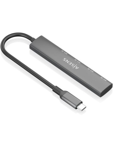 Hub USB Tipo-C 3.0 Aisens A109-0943/ 4xUSB