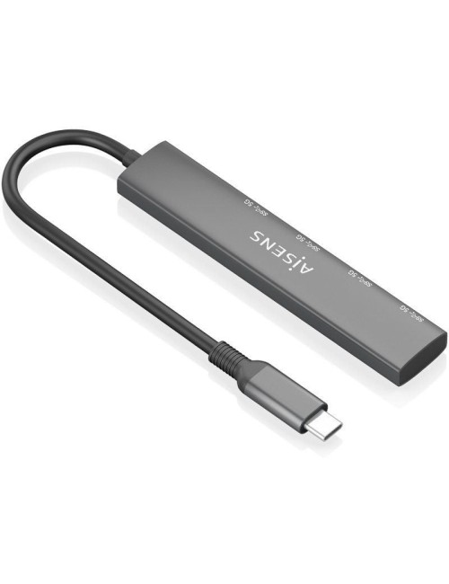 Hub USB Tipo-C 3.0 Aisens A109-0943/ 4xUSB