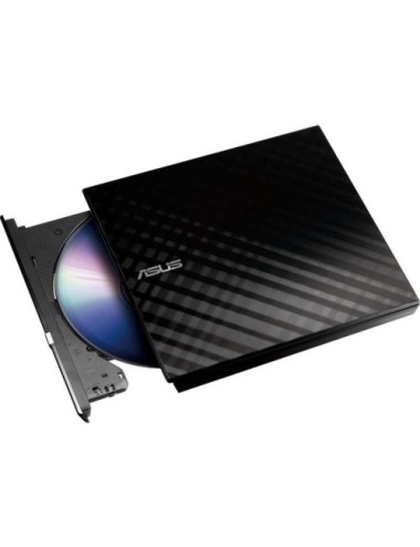 Grabadora Externa CD/DVD Asus SDRW-08D2S-U Lite/ Negra