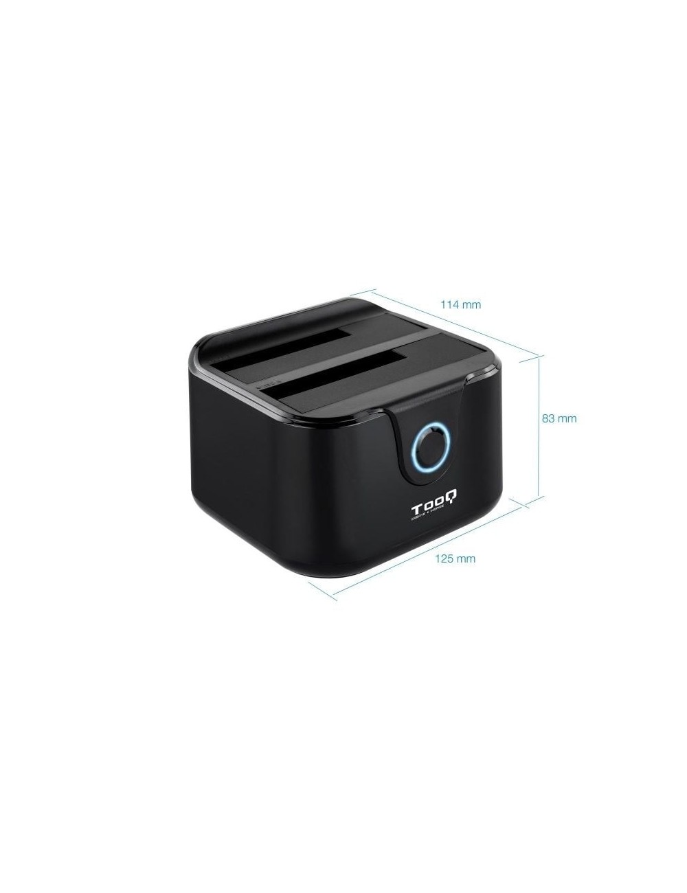 Docking Station para Discos Duros TooQ TQDS-802B