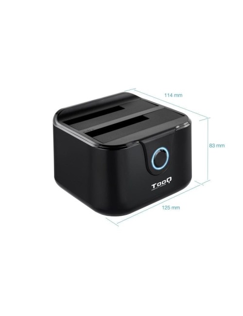 Docking Station para Discos Duros TooQ TQDS-802B