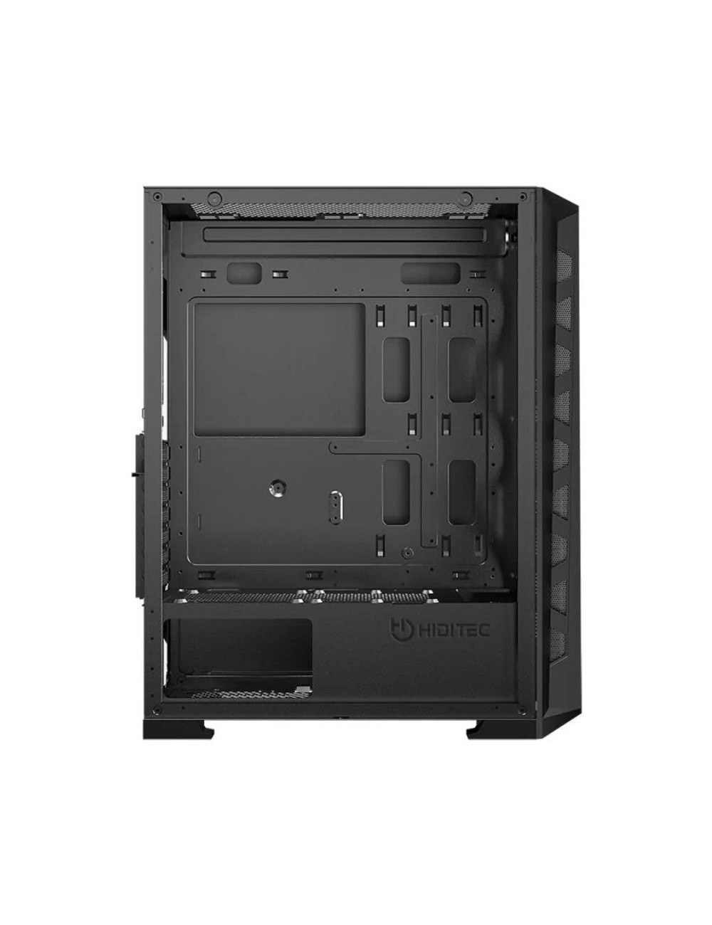 Caja Gaming Semitorre Hiditec MH12 GLASS