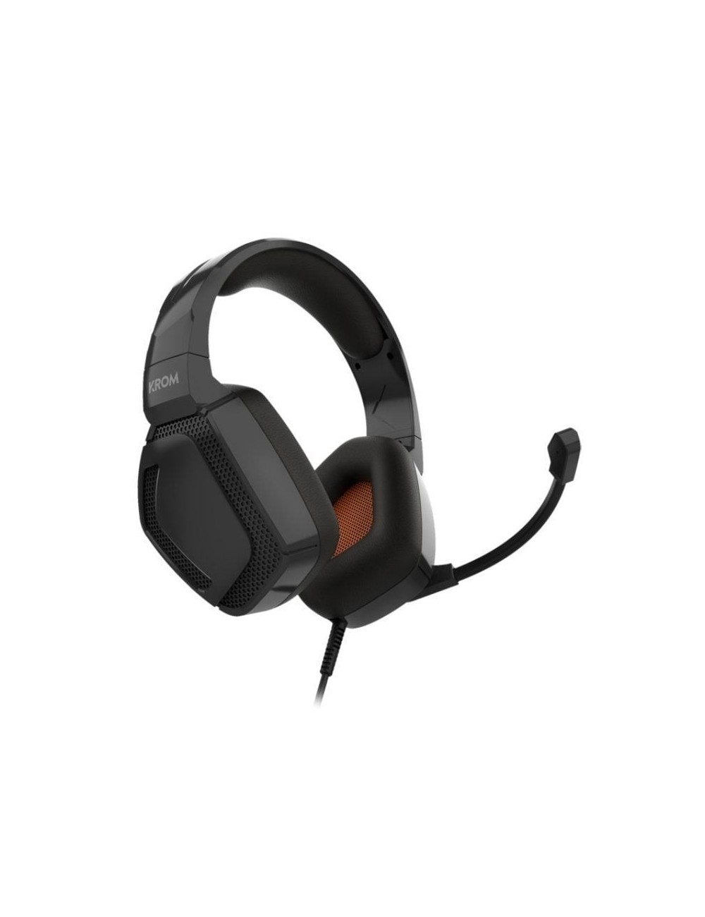 Auriculares Gaming con Micrófono Krom Kopa Pro/ Jack 3.5/ Negros