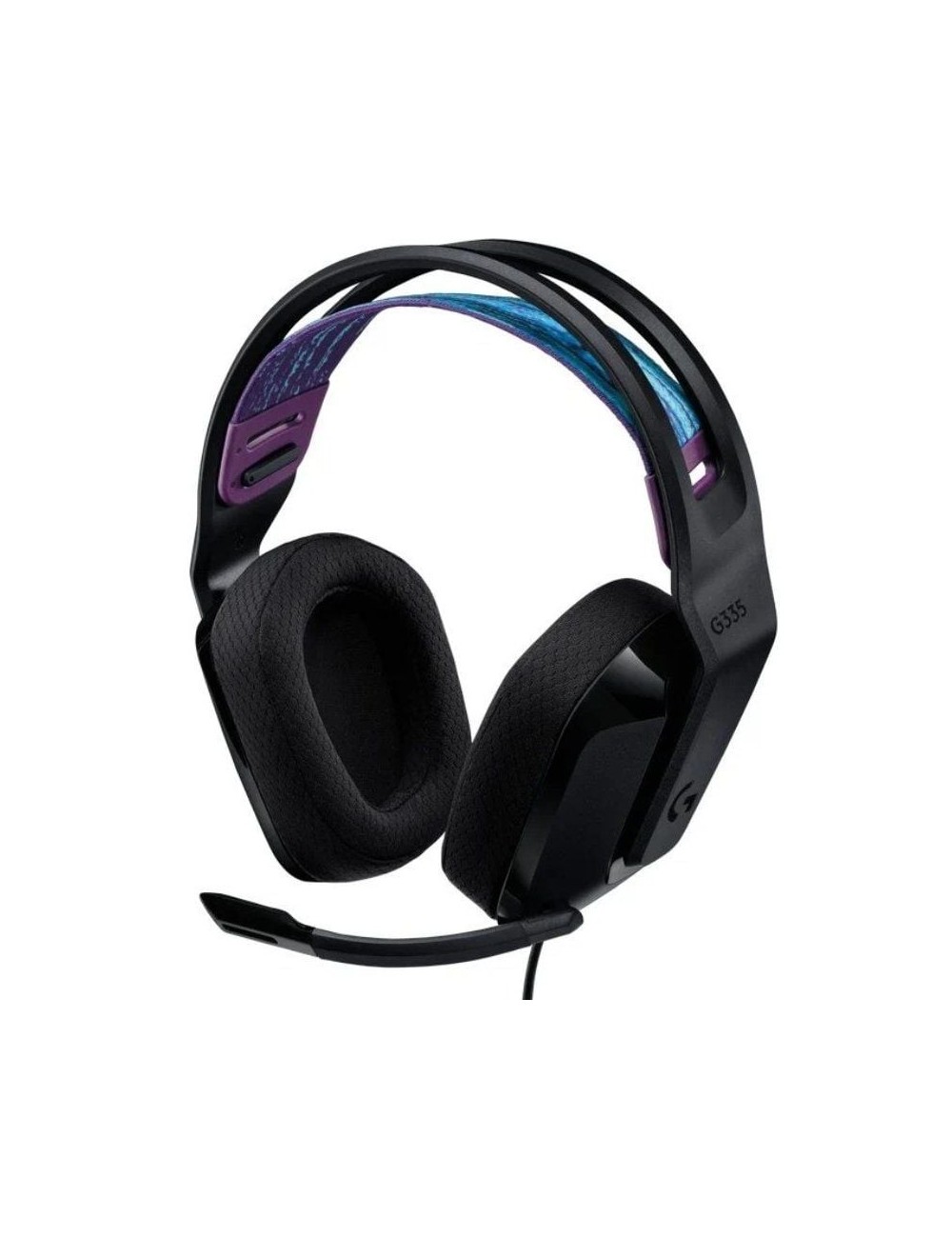 Auriculares Gaming con Micrófono Logitech G335/ Jack 3.5/ Negros