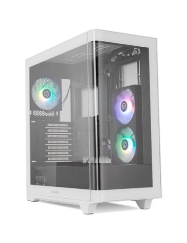 Caja Gaming Semitorre Nox Hummer ETHER/ Blanca y Negra