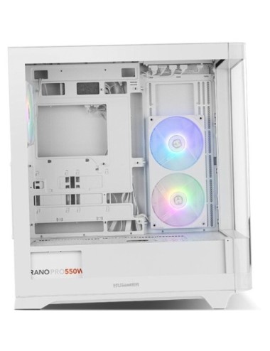 Caja Gaming Semitorre Nox Hummer ETHER/ Blanca