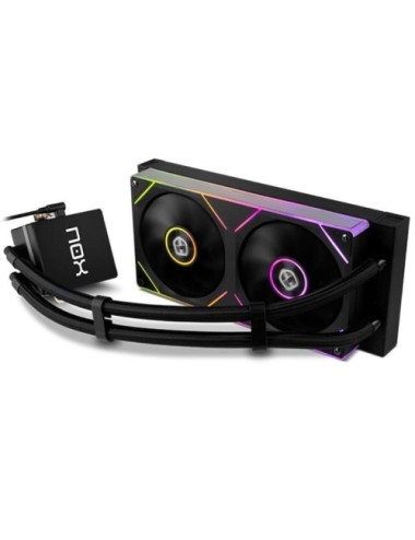 Sistema de Refrigeración Líquida Nox M-240 LCD/ Negro