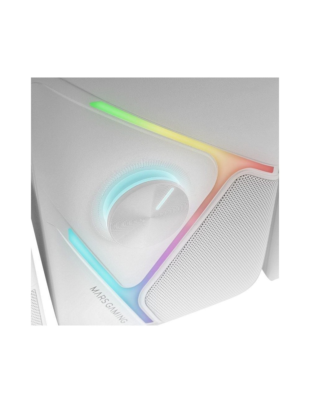 Altavoces Mars Gaming MS-H21/ 35W/ 2.1/ Blancos