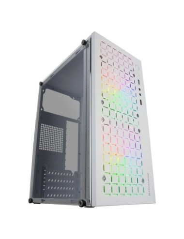 Caja Gaming Minitorre Mars Gaming MC-CORE/ Blanca