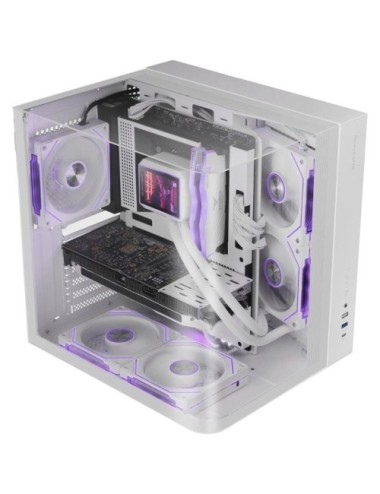 Caja Gaming Semitorre Mars Gaming MC-INFINIOLITE/ Blanca