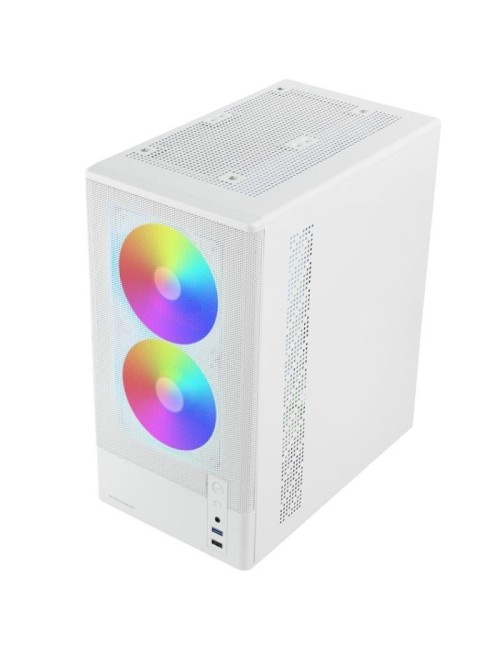 Caja Gaming Minitorre Mars Gaming MC-ONYX/ Blanca