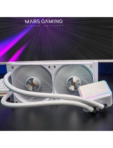 Sistema de Refrigeración Líquida Mars Gaming ML-PROII240/ Blanco