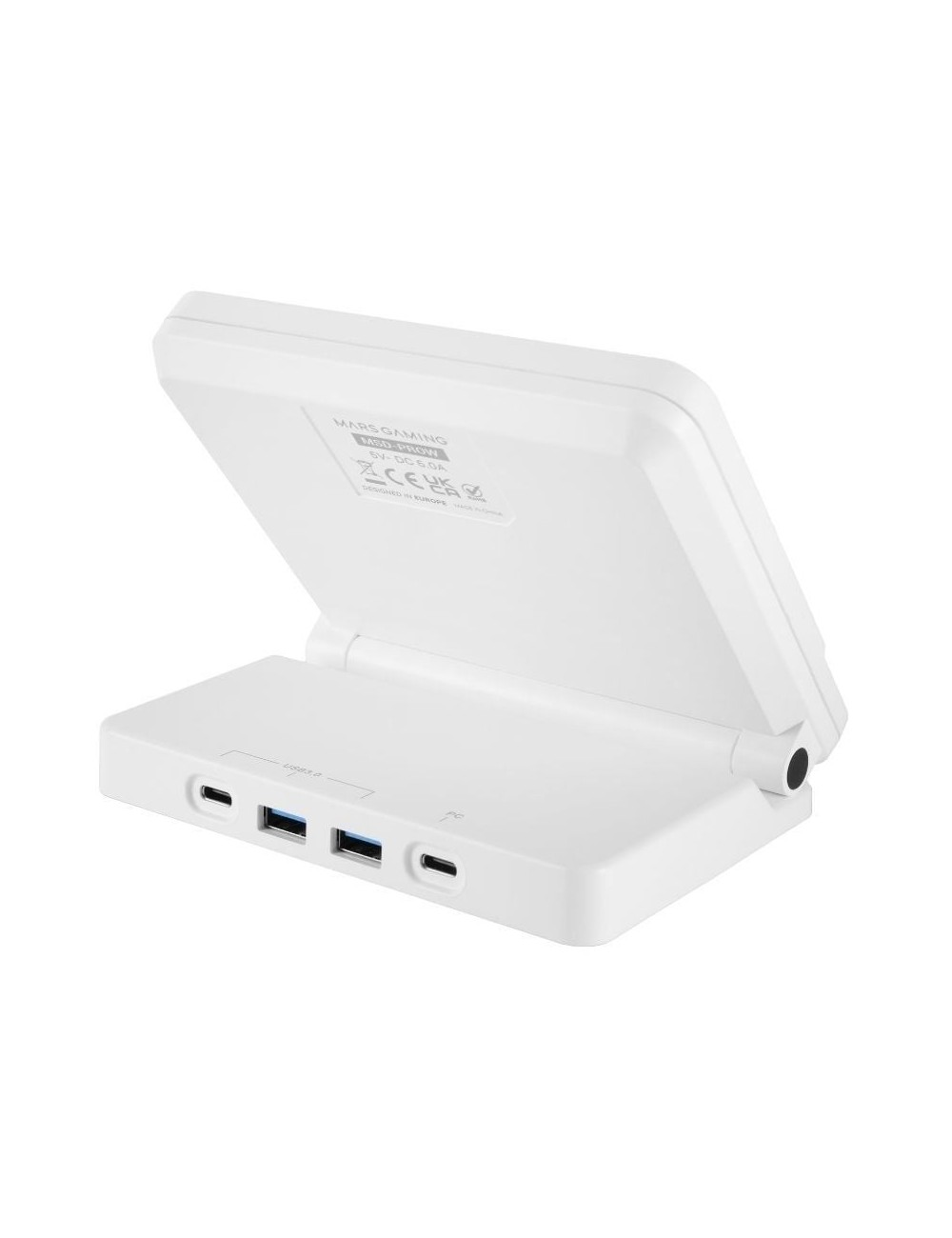 Stream Deck Mars Gaming MSD-PRO/ 10 Teclas LCD + 4 Diales Personalizables/ Blanco