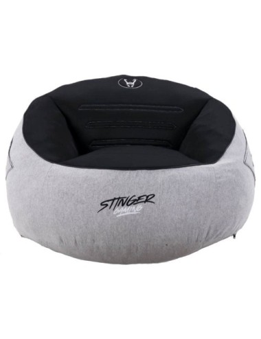 Puff Woxter Stinger Gaming/ con relleno/ Gris y Negro